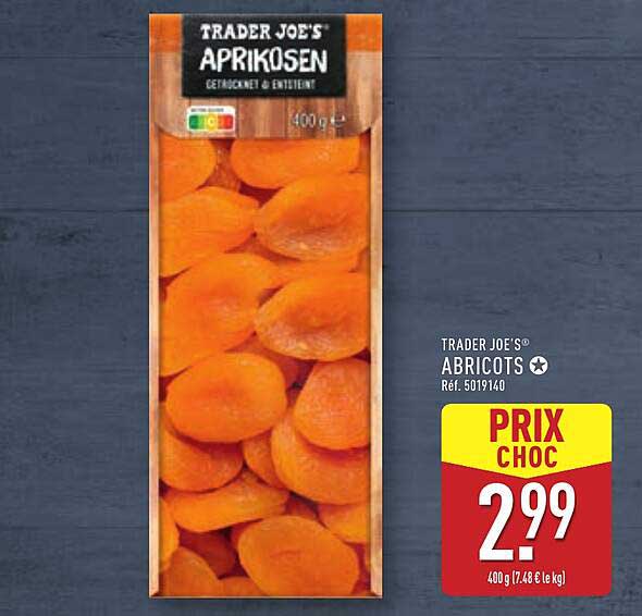 TRADER JOE'S® ABRICOTS