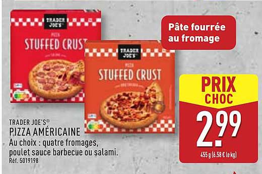 TRADER JOE'S® PIZZA AMÉRICAINE