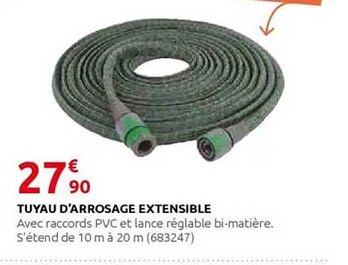 TUYAU D'ARROSAGE EXTENSIBLE