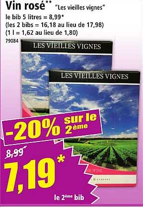 Vin rosé** "Les vieilles vignes"
