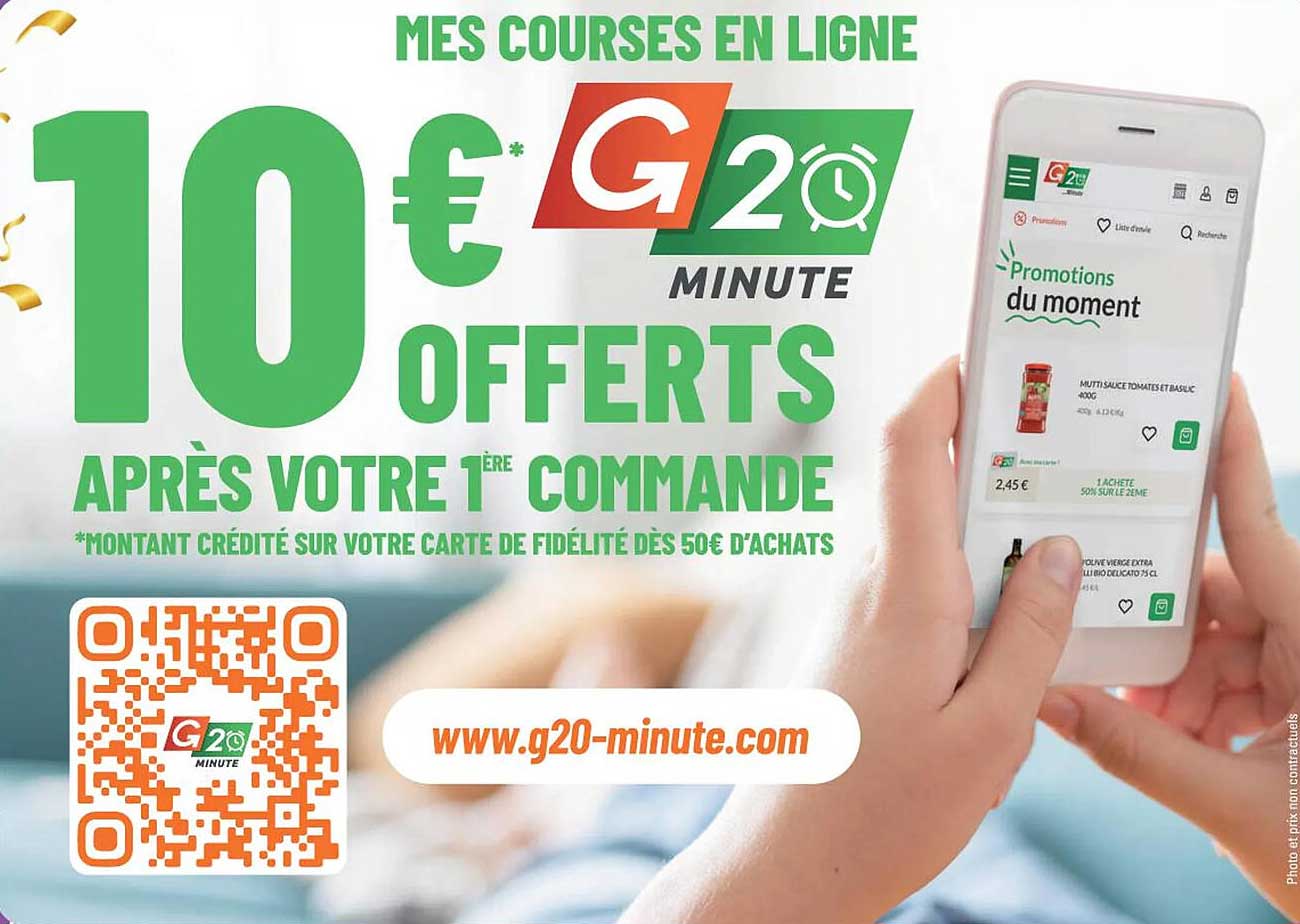10€ OFFERTS APRÈS VOTRE 1ÈRE COMMANDE