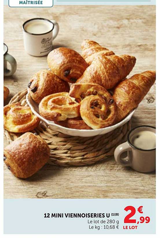 12 MINI VIENNOISERIES U (1)(B)