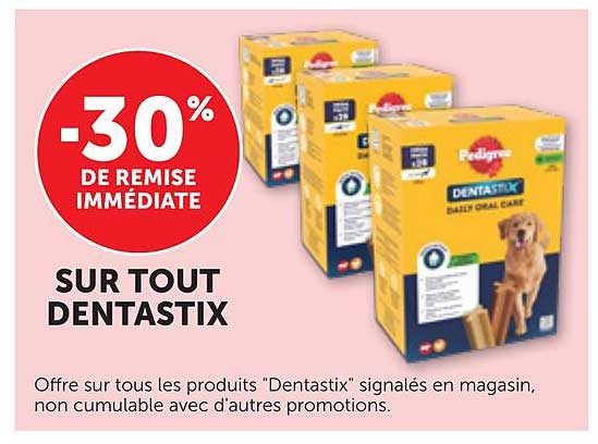 -30% DE REMISE IMMÉDIATE SUR TOUT DENTASTIX
