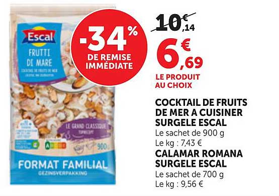 -34% DE REMISE IMMÉDIATE