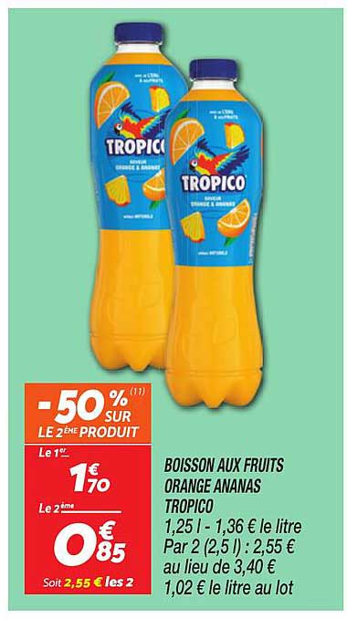 -50% (11) SUR LE 2E PRODUIT