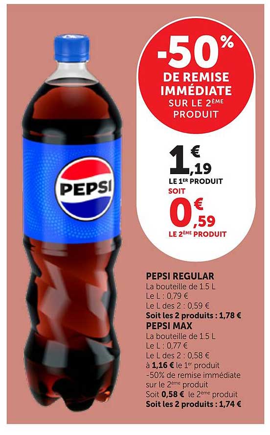 -50% DE REMISE IMMEDIATE SUR LE 2ÈME PRODUIT