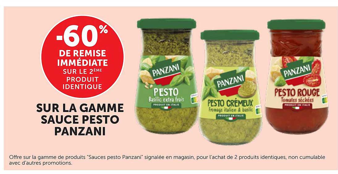 -60% DE REMISE IMMÉDIATE SUR LE 2ÈME PRODUIT IDENTIQUE