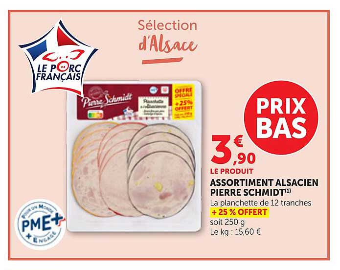 ASSORTIMENT ALSACIEN PIERRE SCHMIDT