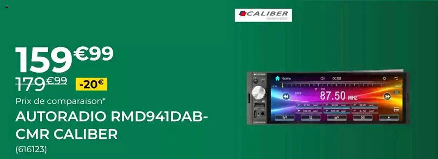 AUTORADIO RMD941DAB-CMR CALIBER