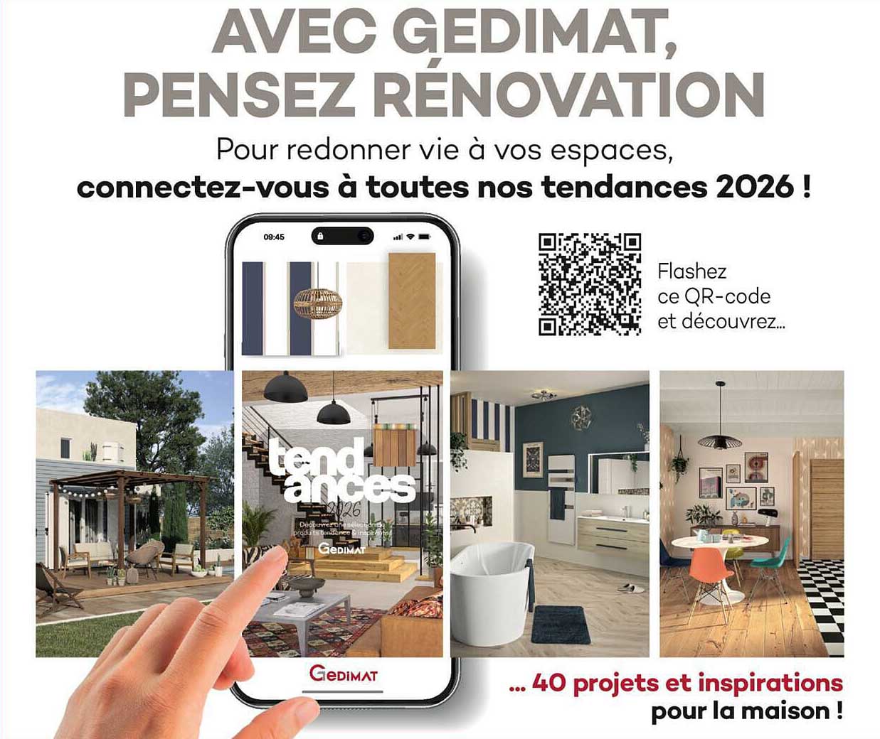 AVEC GEDIMAT, PENSEZ RENOVATION