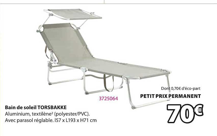 Bain de soleil TORSBAKKE