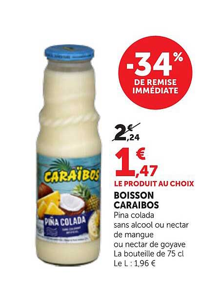 BOISSON CARAIBOS