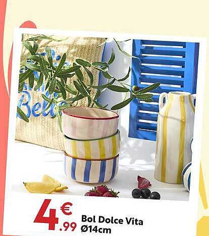 Bol Dolce Vita Ø14cm
