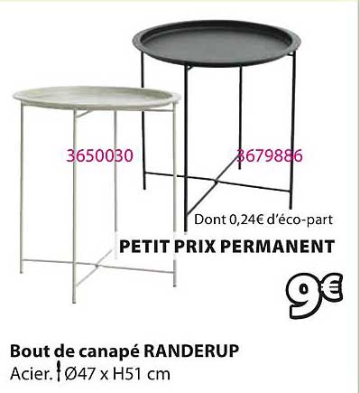 Bout de canapé RANDERUP