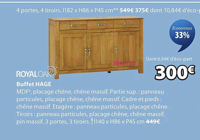 Buffet HAGE
