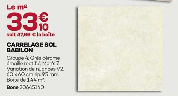 CARRELAGE SOL BABILON