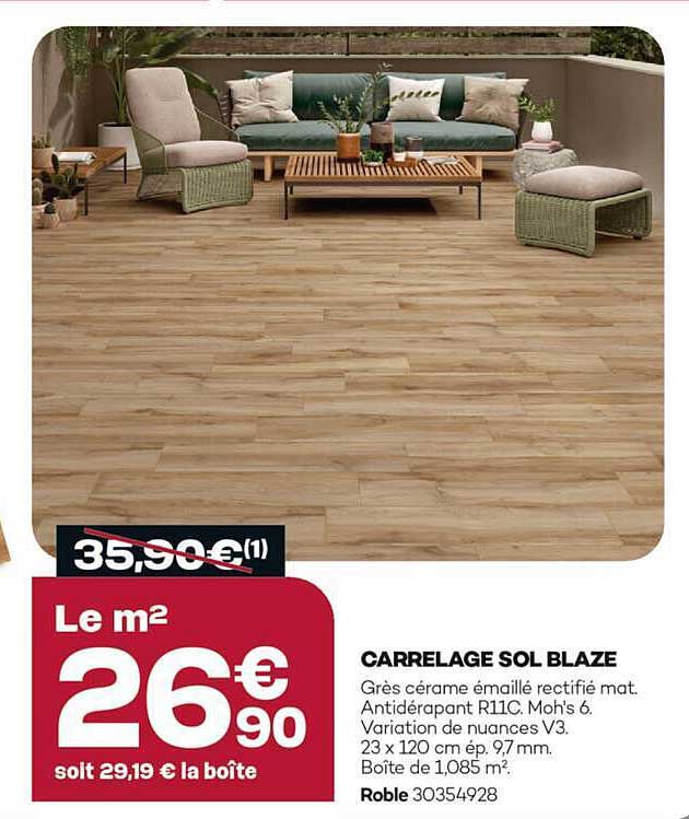 CARRELAGE SOL BLAZE