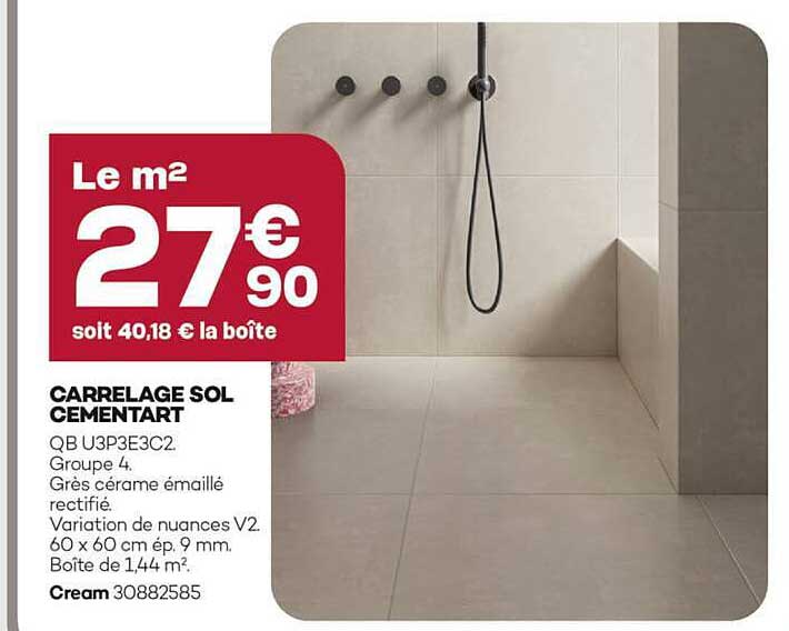 CARRELAGE SOL CEMENTART