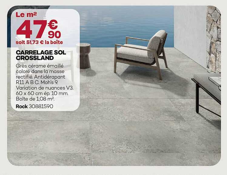 CARRELAGE SOL GROSSLAND
