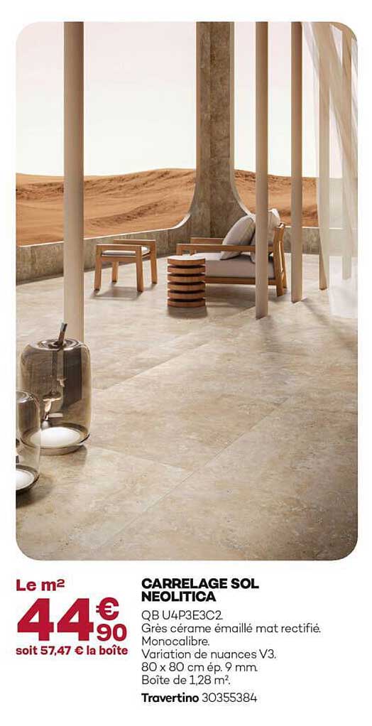 CARRELAGE SOL NEOLITICA