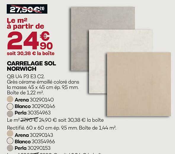 CARRELAGE SOL NORWICH