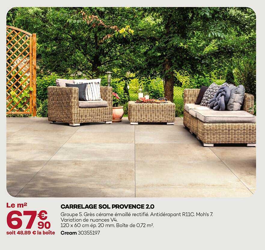 CARRELAGE SOL PROVENCE 2.0