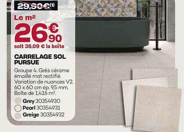 CARRELAGE SOL PURSUE