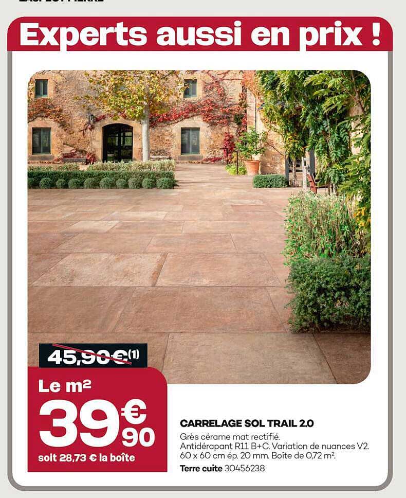 CARRELAGE SOL TRAIL 2.0