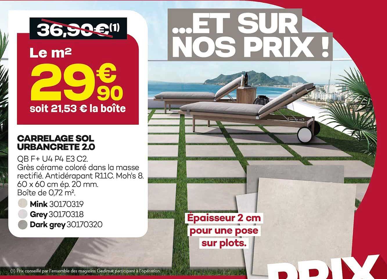 CARRELAGE SOL URBANCRETE 2.0