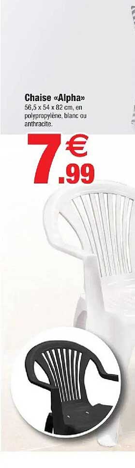 Chaise «Alpha»