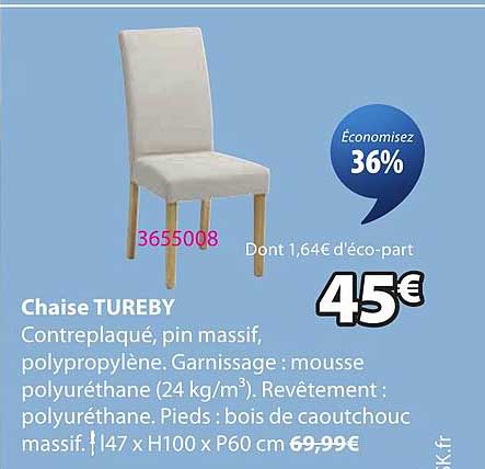 Chaise TUREBY