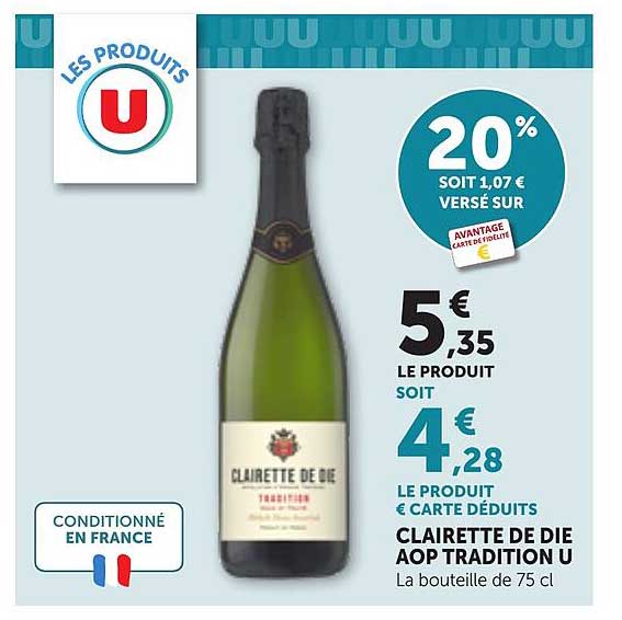 CLAIRETTE DE DIE AOP TRADITION U
