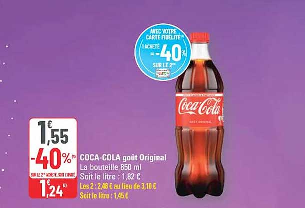 COCA-COLA goût Original
