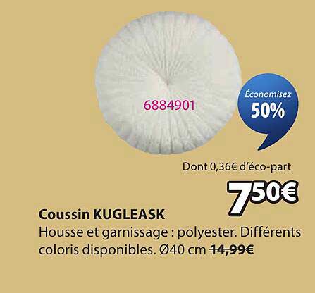 Coussin KUGLEASK