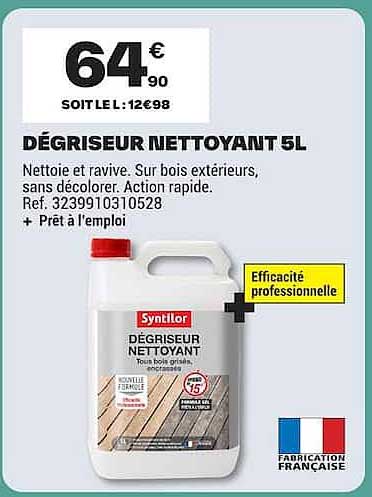 DÉGRISEUR NETTOYANT 5L
