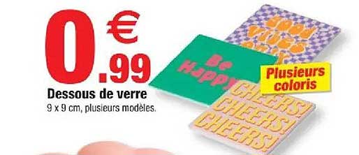 Dessous de verre
