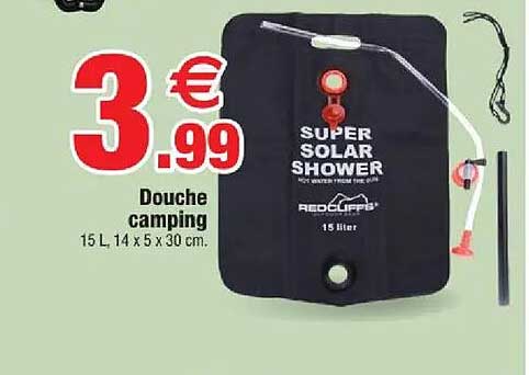 Douche camping