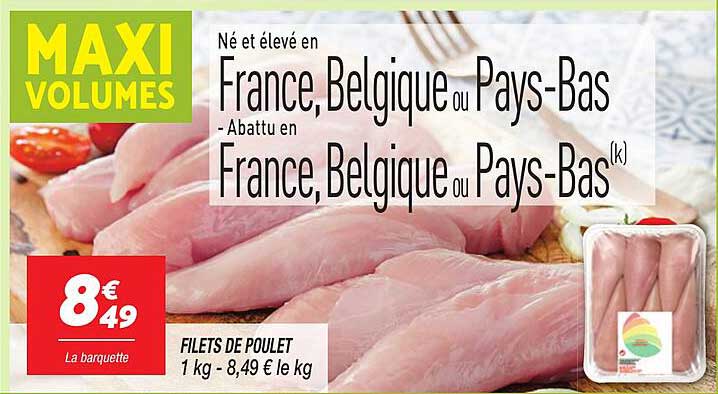 FILETS DE POULET