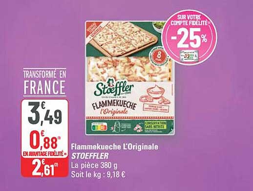 Flammekueche L'Originale STOEFFLER