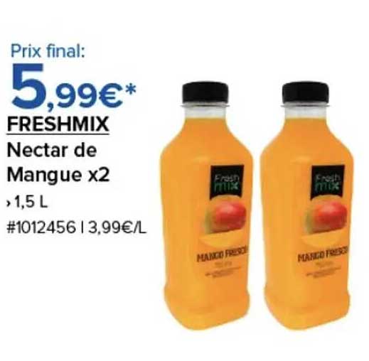 FRESHMIX Nectar de Mangue x2