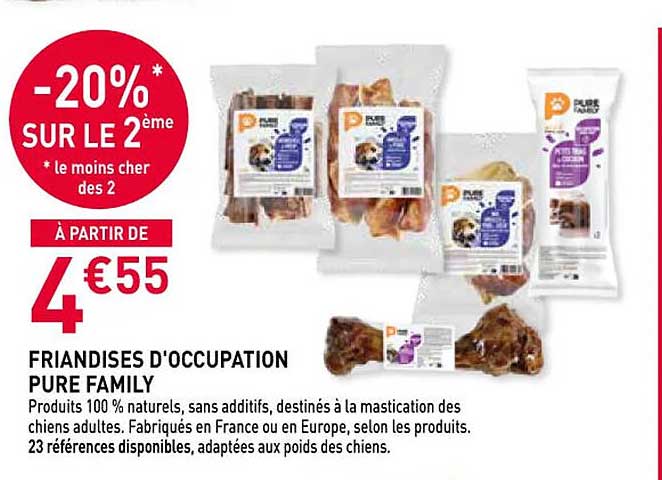 FRIANDISES D'OCCUPATION PURE FAMILY