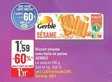 Gerblé SÉSAME