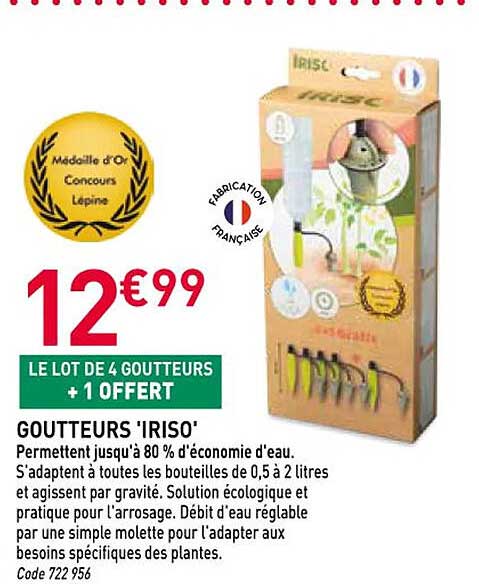 GOUTTEURS 'IRISO'