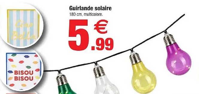 Guirlande solaire