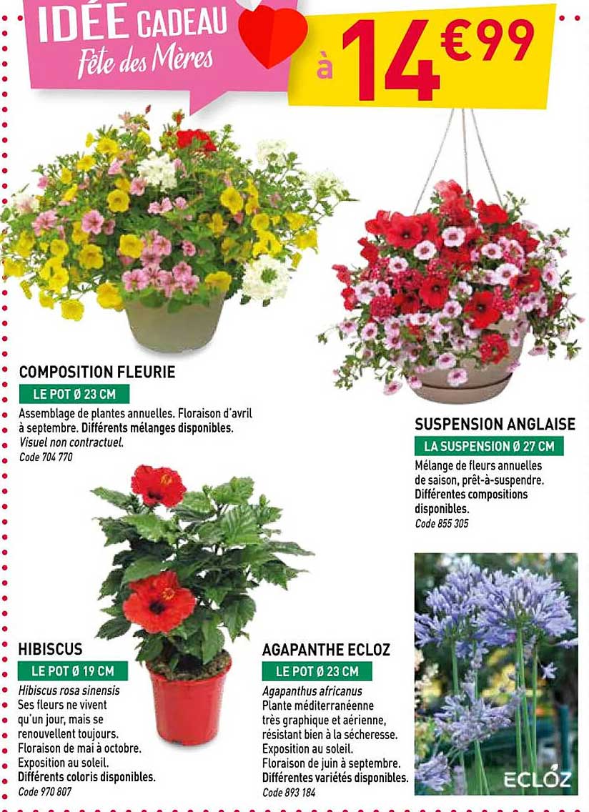 IDÉE CADEAU Fête des Mères