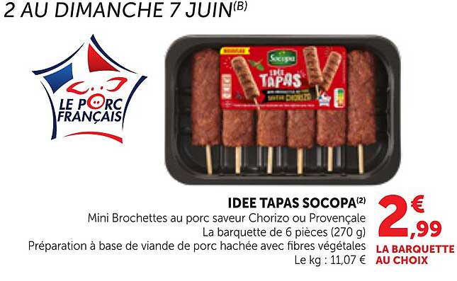IDEE TAPAS SOCOPA