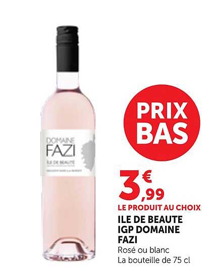 ILE DE BEAUTE IGP DOMAINE FAZI