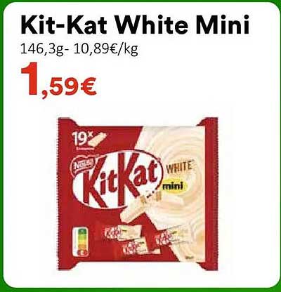 Kit-Kat White Mini