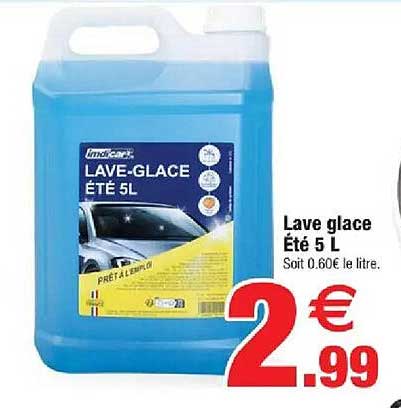 LAVE-GLACE ÉTÉ 5L