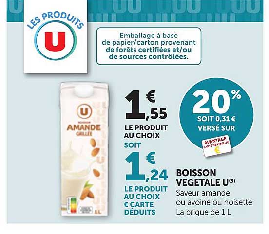 LE PRODUIT AU CHOIX